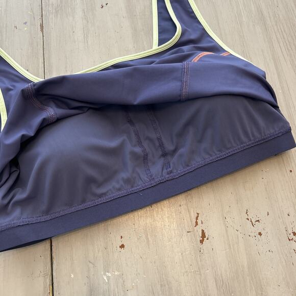 Fabletics Motion 365 Blue Green Coral Legging and Sports Bra Top Set Sz 1X - Picture 9 of 12